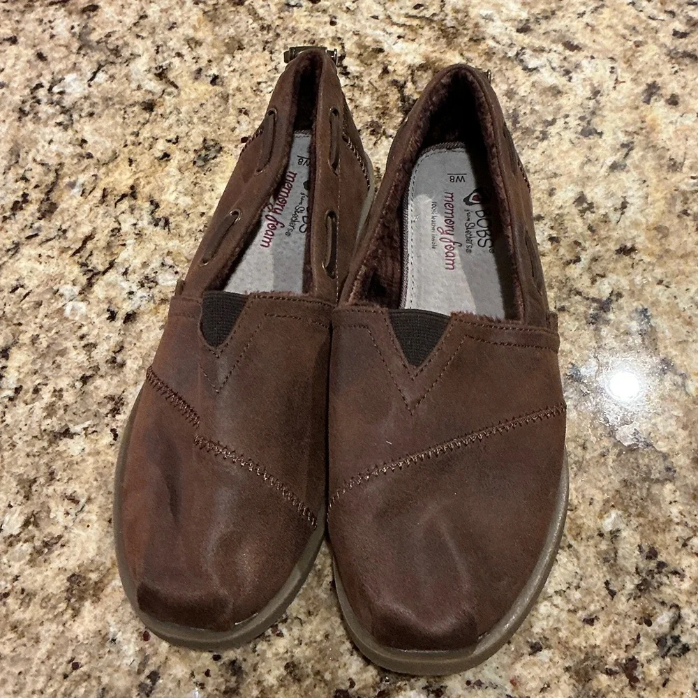 Bob’s by Skechers Brown Loafers Size 8W - Picture 10 of 10